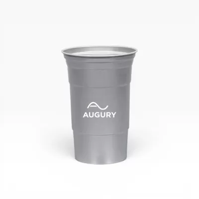 Recycled Aluminium 600ml Stadium Party Cup