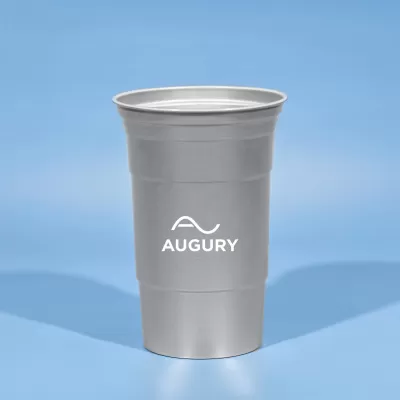 Recycled Aluminium 600ml Stadium Party Cup