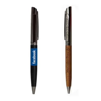 Heritage Wooden and Metal Ball Pen