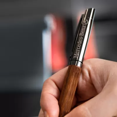 Heritage Wooden and Metal Ball Pen