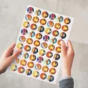 26mm Circle Sticker Sheet
