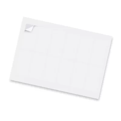 40 x 80mm Rectangle Sticker Sheet