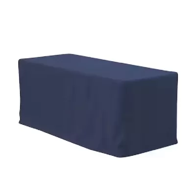 6 Foot Fitted Polyester Table Cover