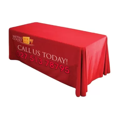 6 Foot Throw Polyester Table Cover