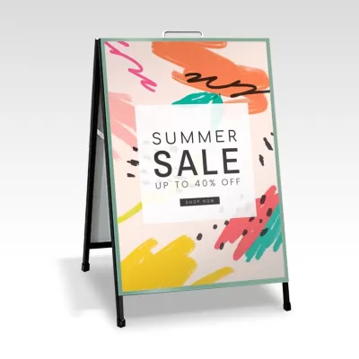 600 x 900mm Metal A-Frame Sign