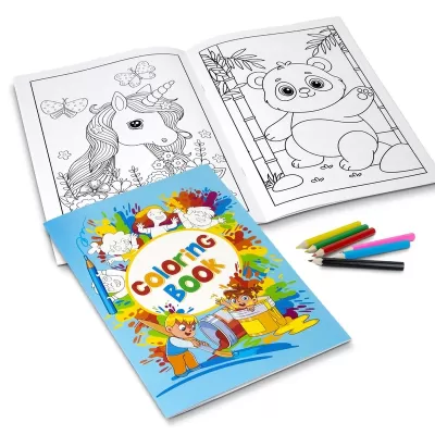 A4 Custom Cover Colouring Book