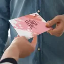A5 Cardboard Greeting Card