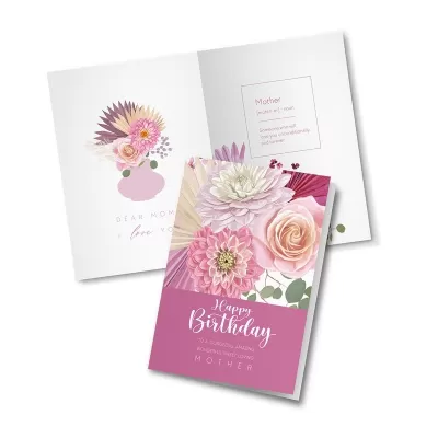 A6 Cardboard Greeting Card