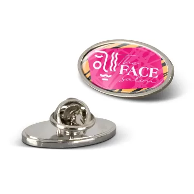Altura Oval Metal Lapel Pin