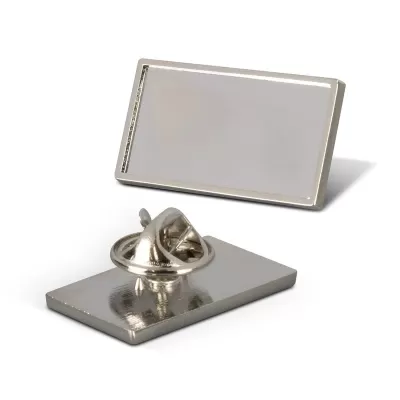 Altura Rectangle Metal Lapel Pin