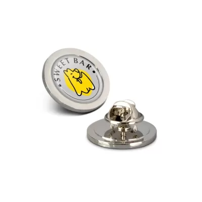 Altura Small Round Metal Lapel Pin