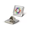 Altura Small Square Metal Lapel Pin
