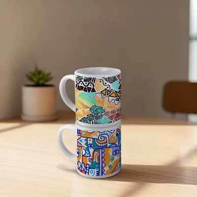 Arista 375ml Ceramic Stackable Coffee Mug