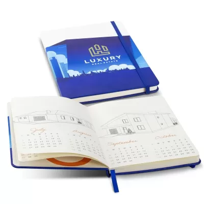 Ashbury Full Colour A5 PU Notebook