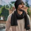 Avalanche Nylon Scarf and Beanie Set