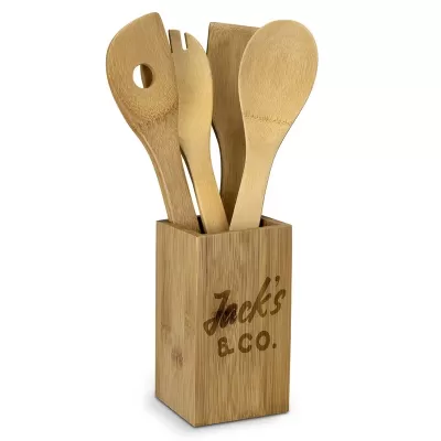 Bamboo Kitchen Utensil Set