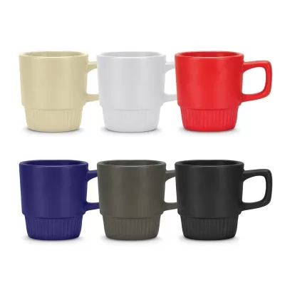 Barista 300ml Ceramic Stackable Coffee Mug
