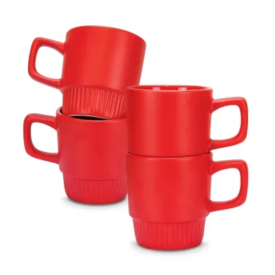 Barista 300ml Ceramic Stackable Coffee Mug