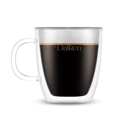 Bodum Bistro 2 Piece Double Wall Borosilicate Mug Set
