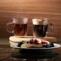 Bodum Bistro 2 Piece Double Wall Borosilicate Mug Set