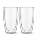 Bodum Pavina Large 2 Piece Double Wall Glass Set