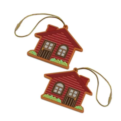 Both Sides Moulded PVC Decoration