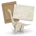 BRANDCRAFT Brachiosaurus Wooden Model Kit