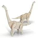 BRANDCRAFT Brachiosaurus Wooden Model Kit