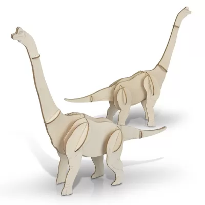 BRANDCRAFT Brachiosaurus Wooden Model Kit