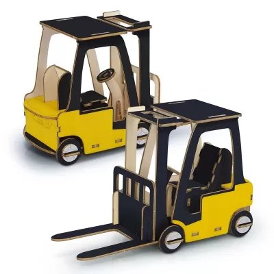 BRANDCRAFT Forklift Wooden Model Kit