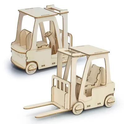 BRANDCRAFT Forklift Wooden Model Kit