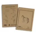 BRANDCRAFT Horse Wooden Model Kit