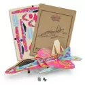 BRANDCRAFT Jet Fighter Wooden Model Kit