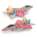 BRANDCRAFT Jet Fighter Wooden Model Kit