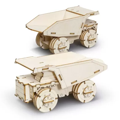 BRANDCRAFT Mining Truck Wooden Model Kit