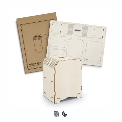 BRANDCRAFT Money Box Wooden Model Kit