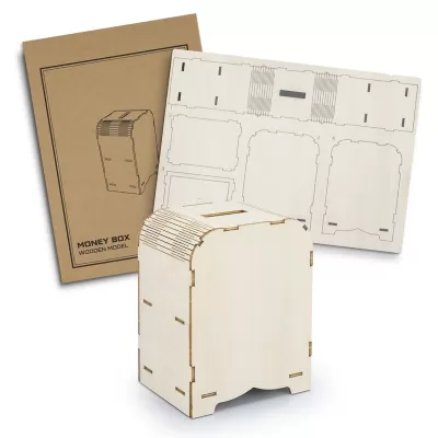 BRANDCRAFT Money Box Wooden Model Kit