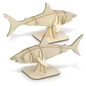 BRANDCRAFT Shark Wooden Model Kit