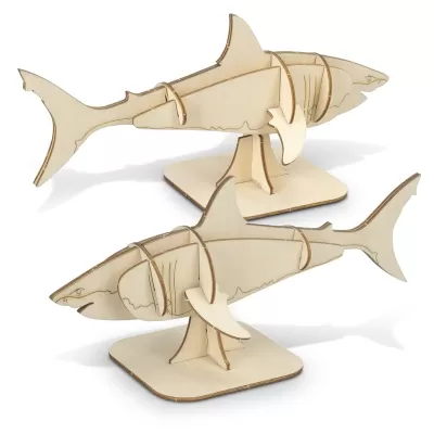 BRANDCRAFT Shark Wooden Model Kit