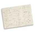BRANDCRAFT Shark Wooden Model Kit