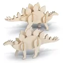 BRANDCRAFT Stegosaurus Wooden Model Kit