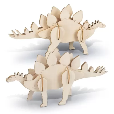 BRANDCRAFT Stegosaurus Wooden Model Kit