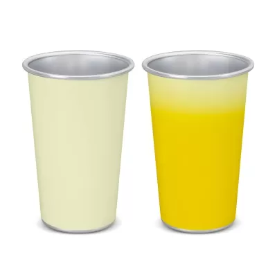Chameleon Colour Changing 450ml Aluminium Coffee Cup