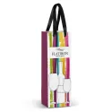 Champagne 4.5L Full Colour Ribbon Handle Paper Bag