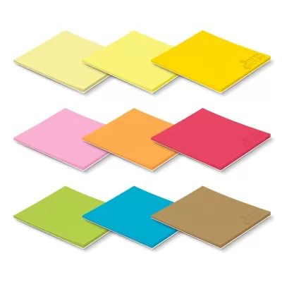 Coloured 70 x 75mm 25 Sheet Sticky Notepad