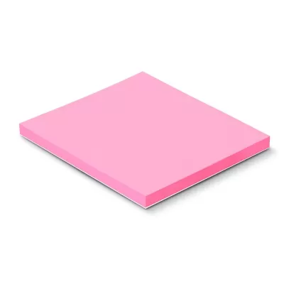 Coloured 70 x 75mm 50 Sheet Sticky Notepad