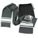 Commodore Acrylic Scarf and Beanie with Pom Pom Set
