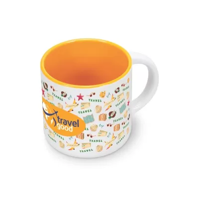 branded Cora 355ml Ceramic Coffee Mug, from our range of promotional Coffee Mugs