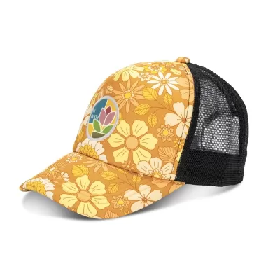 Cruise Custom 5 Panel Polyester Cap with Full Colour Patch