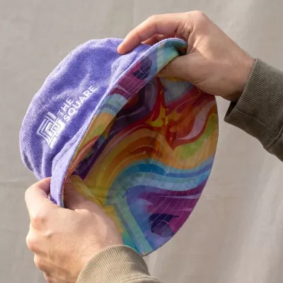 Custom Reversible Twill and Terry Bucket Hat